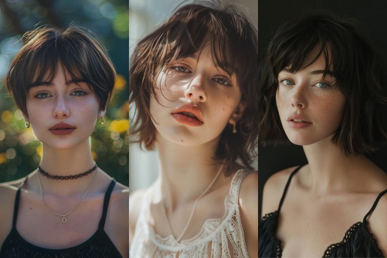 24 Short Hairstyles with Wispy Bangs: Trendy Ideas You’ll Love