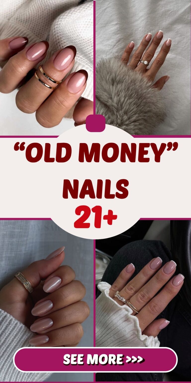 21+ “Old Money” Nails To Wear This Fall & Winter