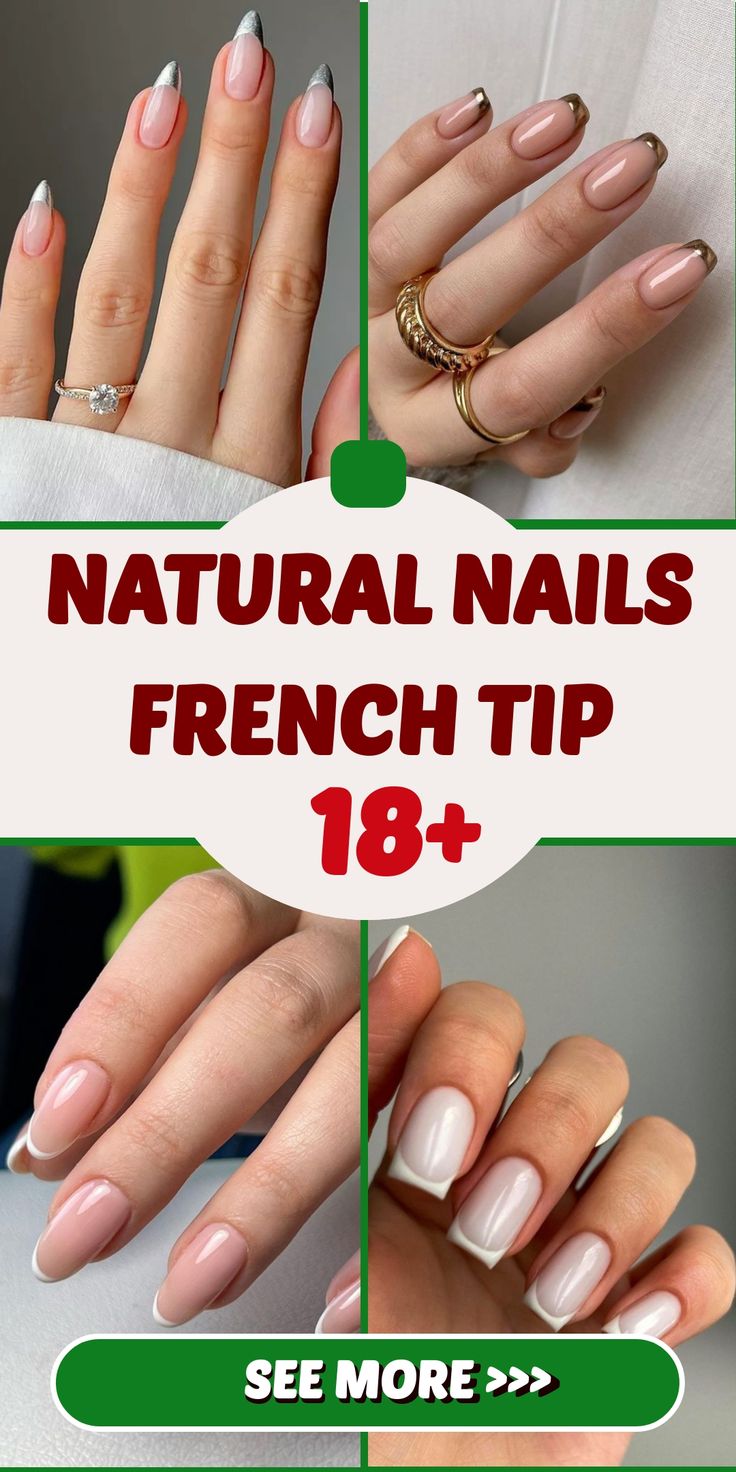 Natural Nails French Tip 18 Ideas: Elevate Your Nail Game