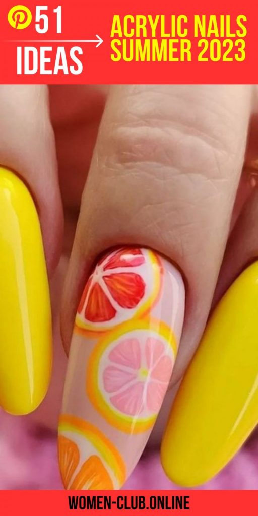 Acrylic Nails Summer: The Hottest Trends to Try – 51 Ideas