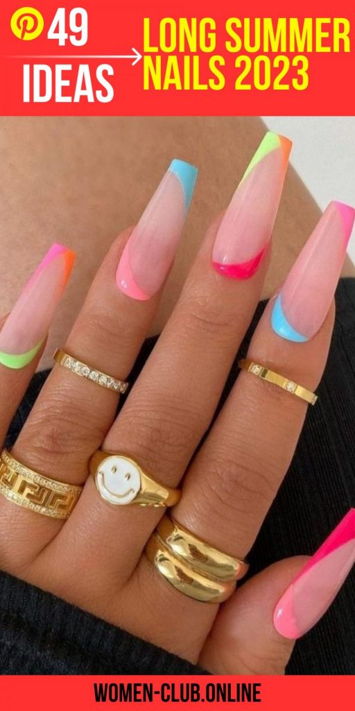 Long Summer Nails: Discover Trending Designs for an Elegant Season