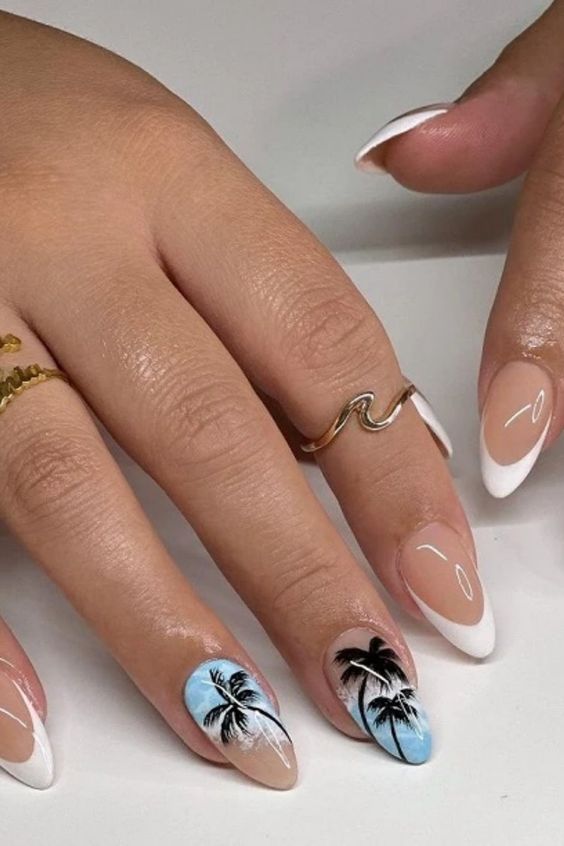 Summer Vacation & Beach Nail 25 Ideas