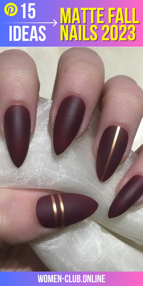 Fall Nails Matte 2025 15 Ideas: Embrace the Season with Chic and Trendy Nail Designs