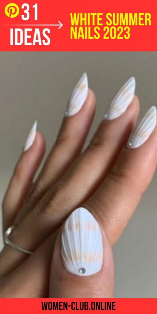White Summer Nails: The Latest Trends and Tips – 31 Ideas