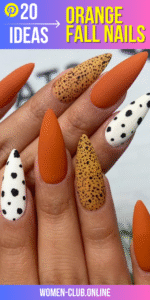 Fall Nails Orange 2025 20 Ideas: Embrace the Autumn Vibes with Stylish Nail Designs