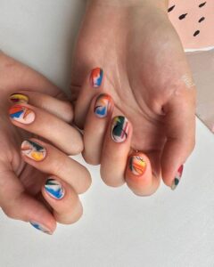 Embracing Elegance: Round Nails for Spring 16 Ideas