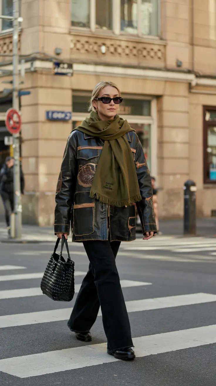 fall to winter outfits ideas 2025 Eclectic Layers With Attitude