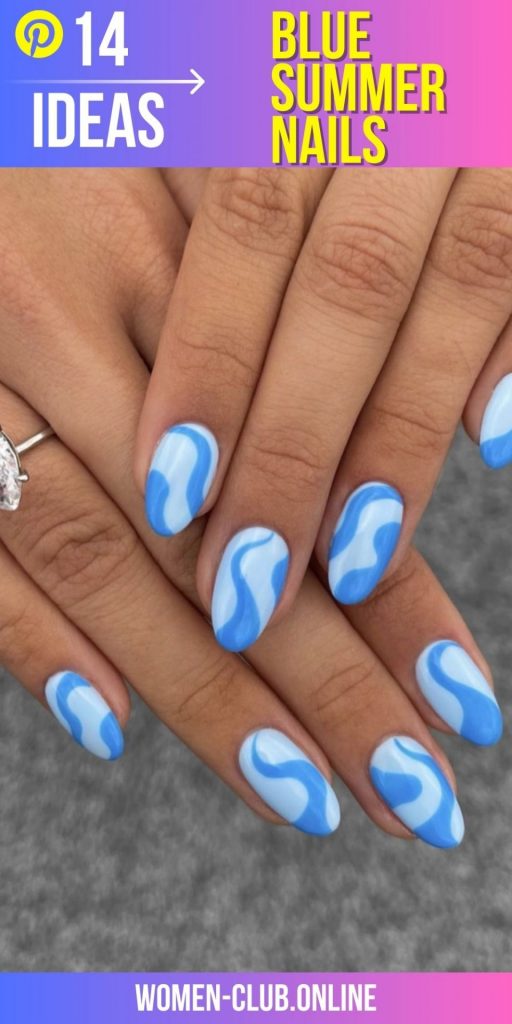 Blue Summer Nails 14 Ideas: Unique and Trendy Designs to Try