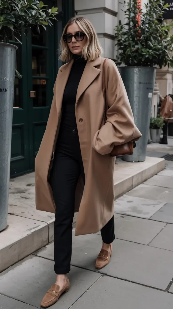 chic cold weather outfits 2026 - Soft Camel Energy