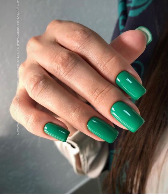 Spring Fresh Green Nail Trends 16 Ideas