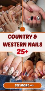 25+ Country & Western Nails For Your Inner Cowgirl