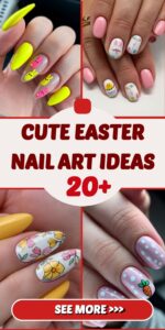 20 Cute Easter Nail Art Ideas 2025 – Trendy & Festive Designs for Spring