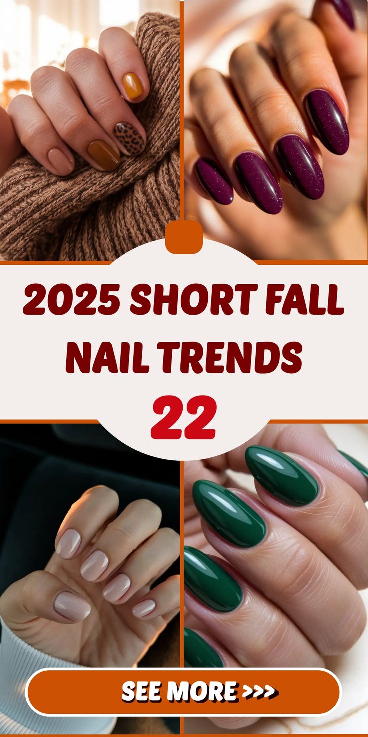 Fall 2025 Oval Shape Nails: Elegant & Cute Designs for Autumn Mood