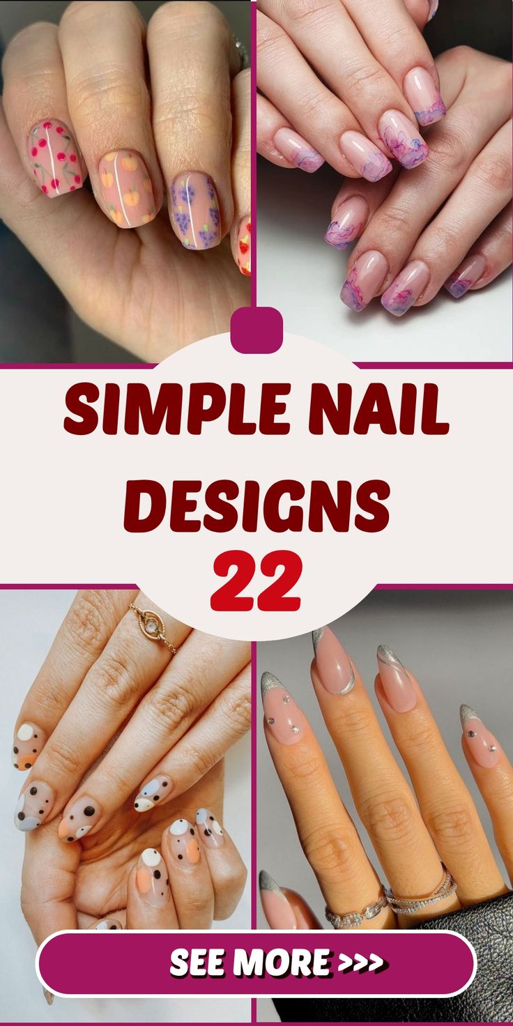 Simple Nail Designs 22 Ideas: Express Yourself with Creative Nail Art