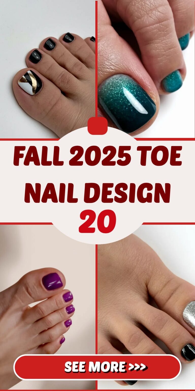 Fall 2025 Toe Nail Design Ideas That Will Elevate Your Autumn Pedicure Game