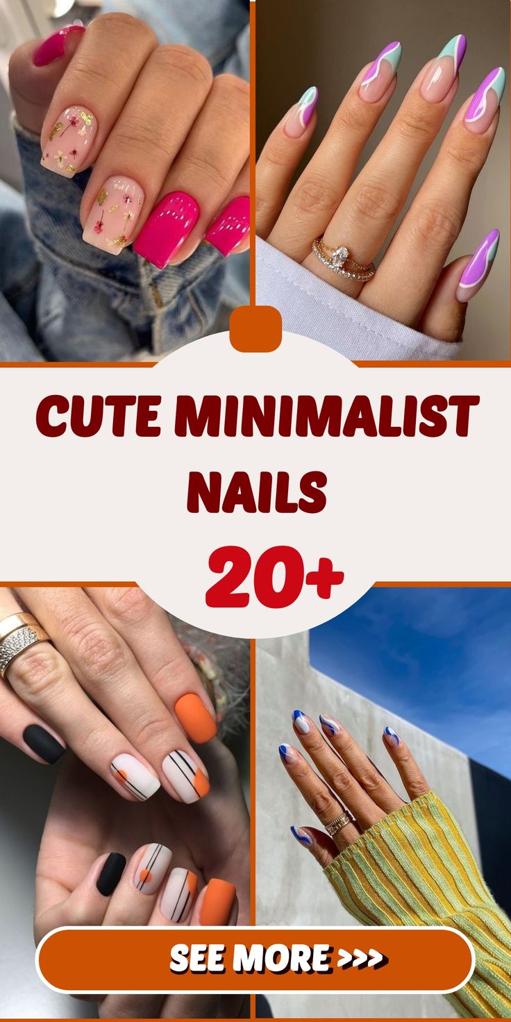 Cute Minimalist Nails 21 Ideas: Embrace Simplicity with Style