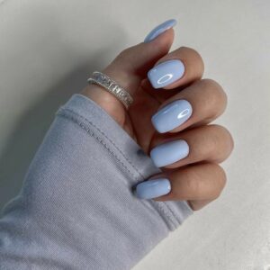 Sky Blue Nails 18 Ideas: Embrace the Tranquil Beauty of the Sky