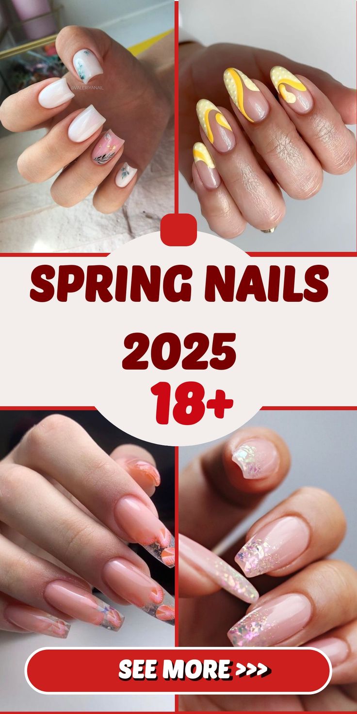 Spring into Style: The Blossoming Trends of Spring Nails 2025 18 Ideas