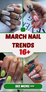 March Nail Trends 16 Ideas: Bright & Chic Colors