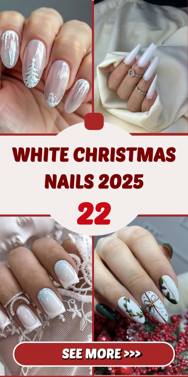White Christmas Nails 2025 22 Ideas: The Ultimate Festive Nail Guide