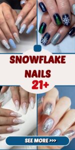 Snowflake Nails 21 Ideas 2025-2025: Winter’s Magical Nail Art Trends