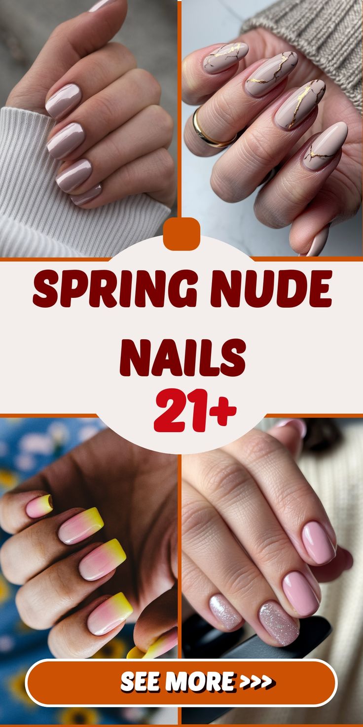 Spring Nude Nails: 21 Ideas for a Chic Manicure in 2025