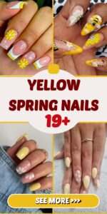 Yellow Spring Nails: Brighten Up Your Look with Cheerful Designs