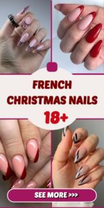 French Christmas Nails 18 Ideas: Glam Up Your Holidays