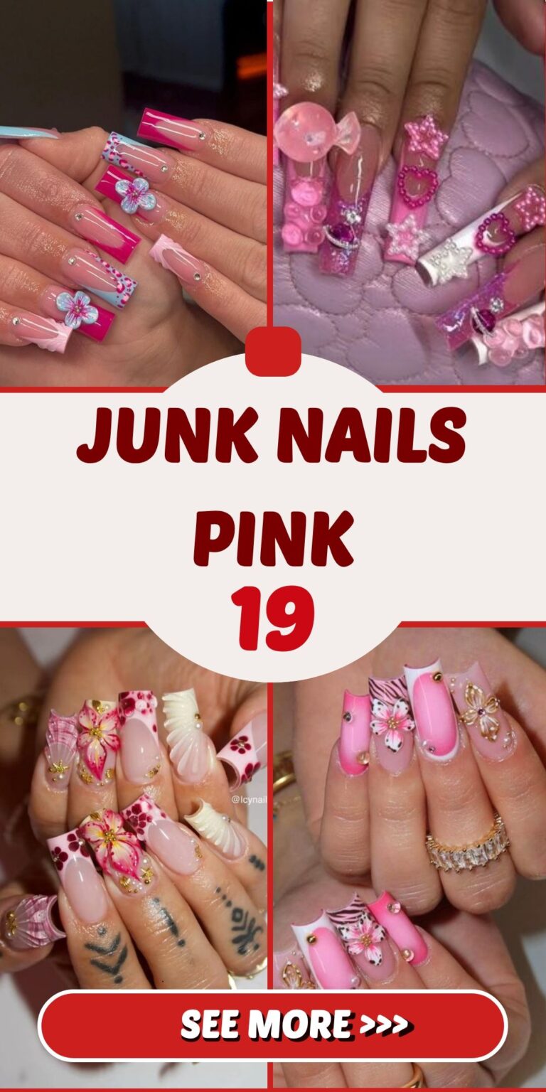 19 Junk Nails Pink: The Playful Trend of Imperfect Perfection