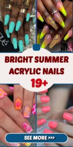 19 Bright Summer Acrylic Nails: A Vibrant Trend for 2025