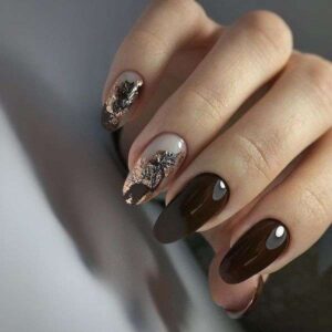 Winter Nails Brown 2025 – 2025 16 Ideas: Embrace the Cozy and Chic