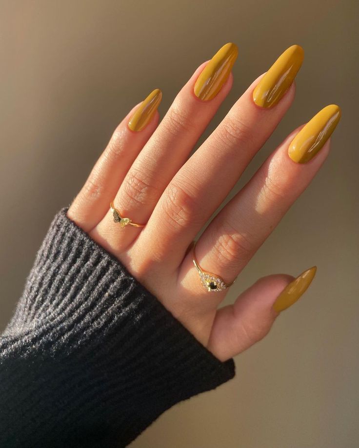 The Art of Autumn: Unleashing Creativity with Fall Yellow Nail Art Designs and Patterns for 2025
