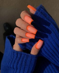 Orange Nails Acrylic 20 Ideas: Vibrant and Trendy Nail Designs