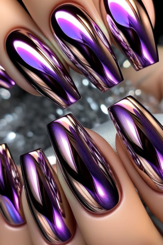 Purple Summer Nails: From Pastel to Neon, Bright & Cute Designs