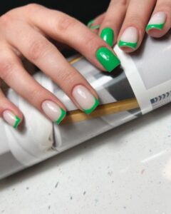 Sizzling Summer French Nails: A Burst of Seasonal Splendor 26 Ideas