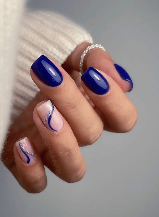 Unlocking the Elegance: A Comprehensive Guide to Blue and Silver Nails 22 Ideas