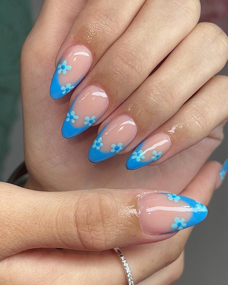 Best 25+ blue nails inspo you must try this year