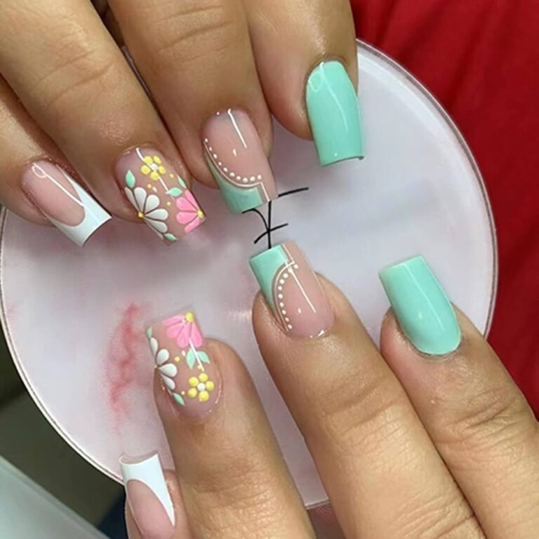 Best 22+ nails acrylic spring you must try this year