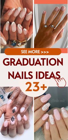 Best 23+ graduation nails ideas you must try this year