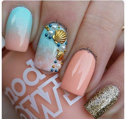Best 27+ beachy nails designs you must try this year