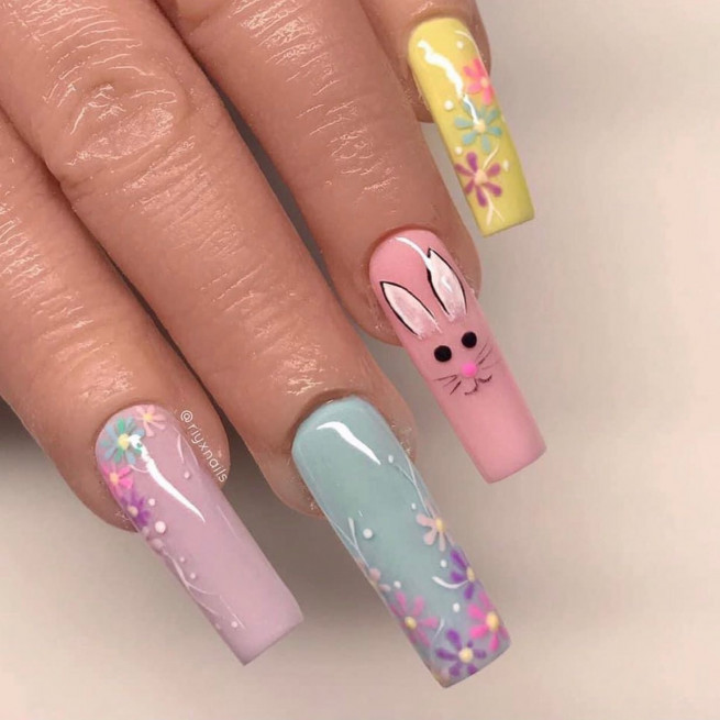 Best 24+ easter acrylic nails designs you must try this year