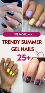 2025 Trendy Summer Gel Nails – Bright Colors, Classy Designs & Art Ideas