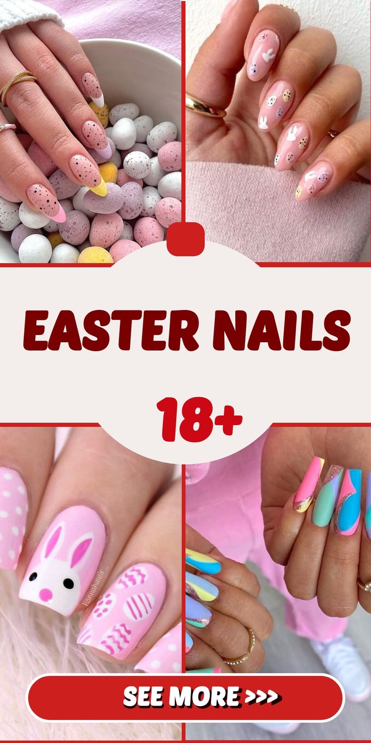 Best 18+ easter nails you must try this year