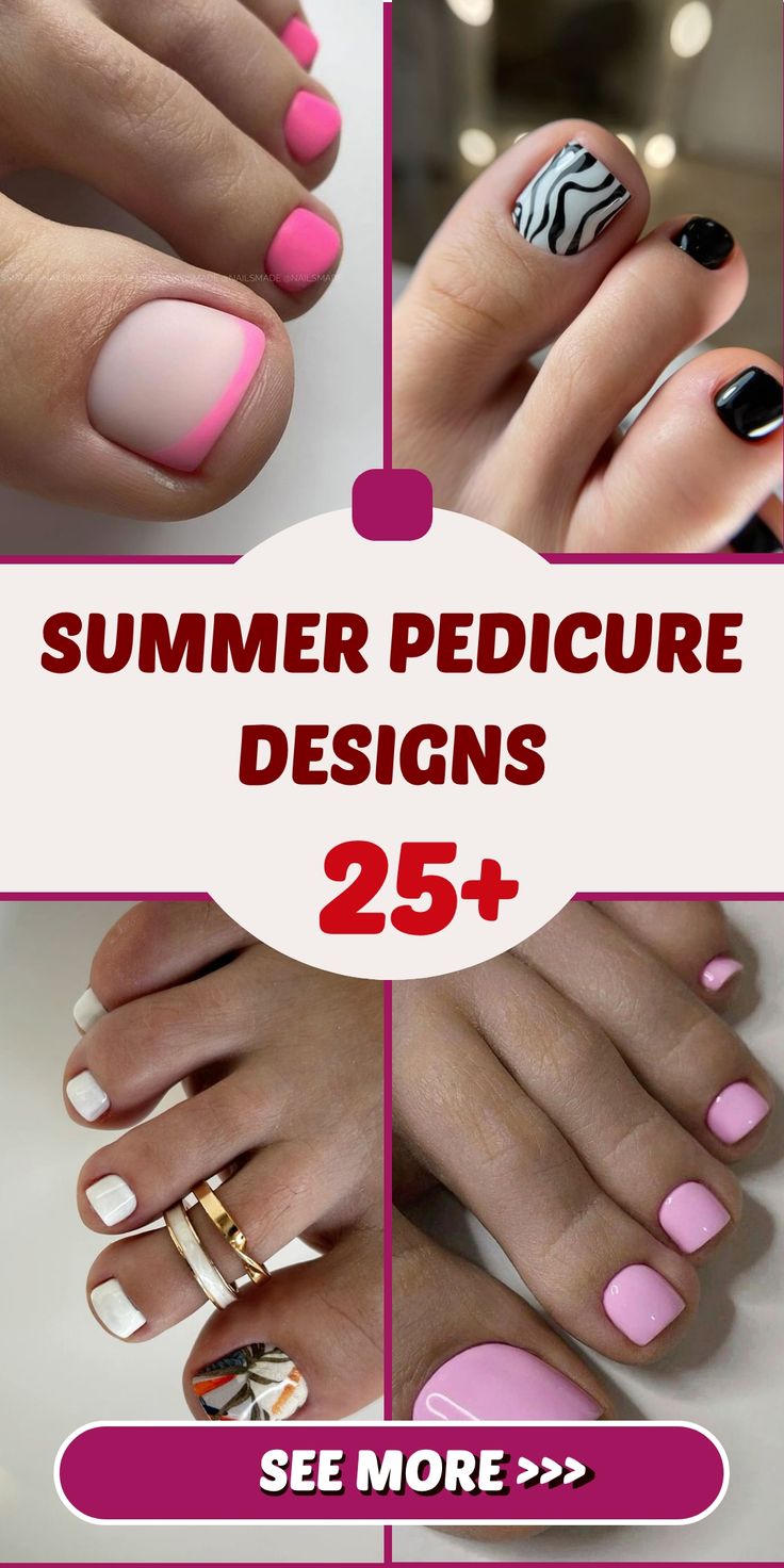 Intriguing Toes: A Journey Through Summer Pedicure Designs 25 Ideas