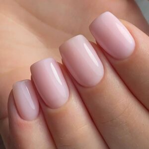 Best 20+ sheer pink nails you must try this year