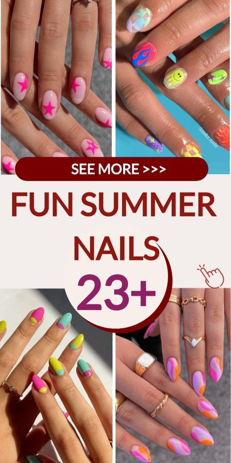 Best 23+ fun summer nails you must try this year