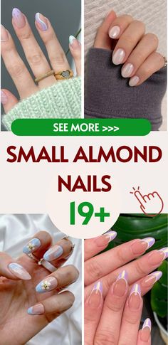 Best 19+ small almond nails you must try this year