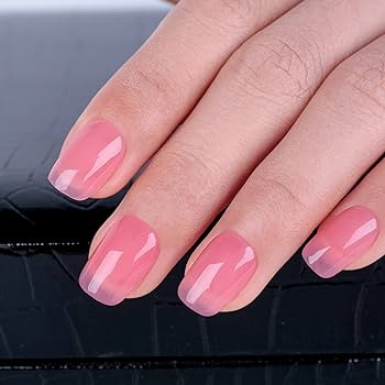 Best 18+ translucent pink nails you must try this year