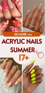 Best 17+ acrylic nails summer you must try this year
