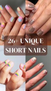 Best 26+ unique short nails you must try this year
